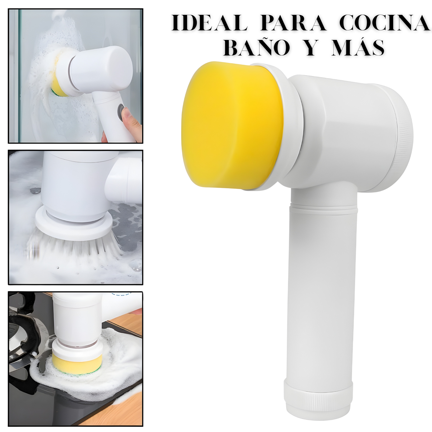 Magic Brush Cepillo Limpieza Eléctrico 5