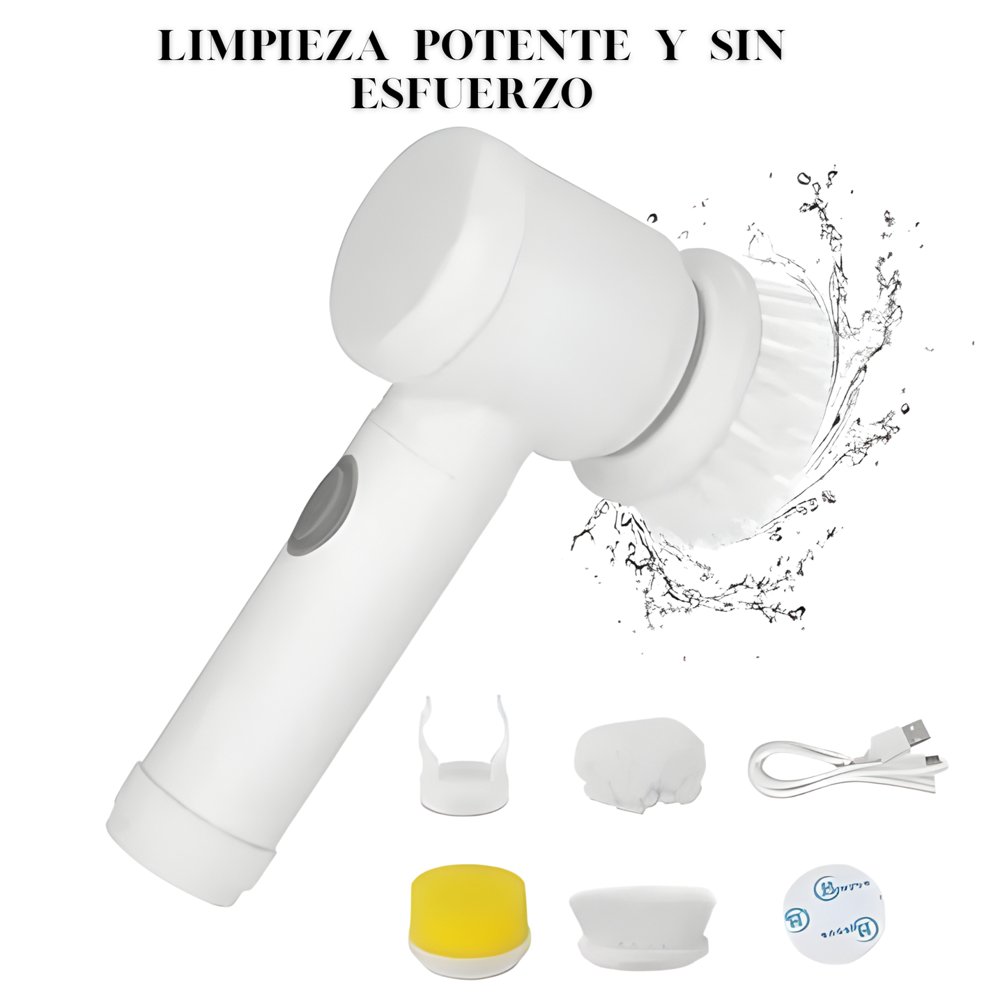 Magic Brush Cepillo Limpieza Eléctrico 5